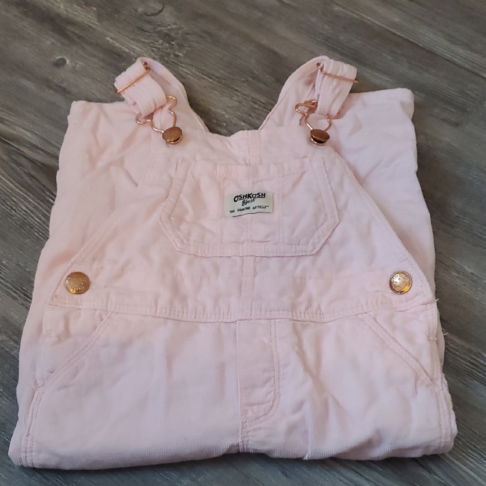 OshKosh B'gosh Light Pink Kids Overalls